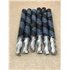 Image 2 : (6) WELDON 3/8 2 & 4 FLUTE END MILL