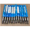 Image 2 : (12) TRW PUTNAM B-10X 9/32 2 FLUTE DOUBLE END MILL