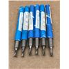 Image 2 : (6) TRW PUTNAM B-8X 5/32 2 FLUTE DOUBLE END MILL