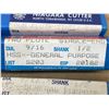 Image 2 : (5) NIAGARA 9/16 2 & 4 FLUTE HSS END MILL
