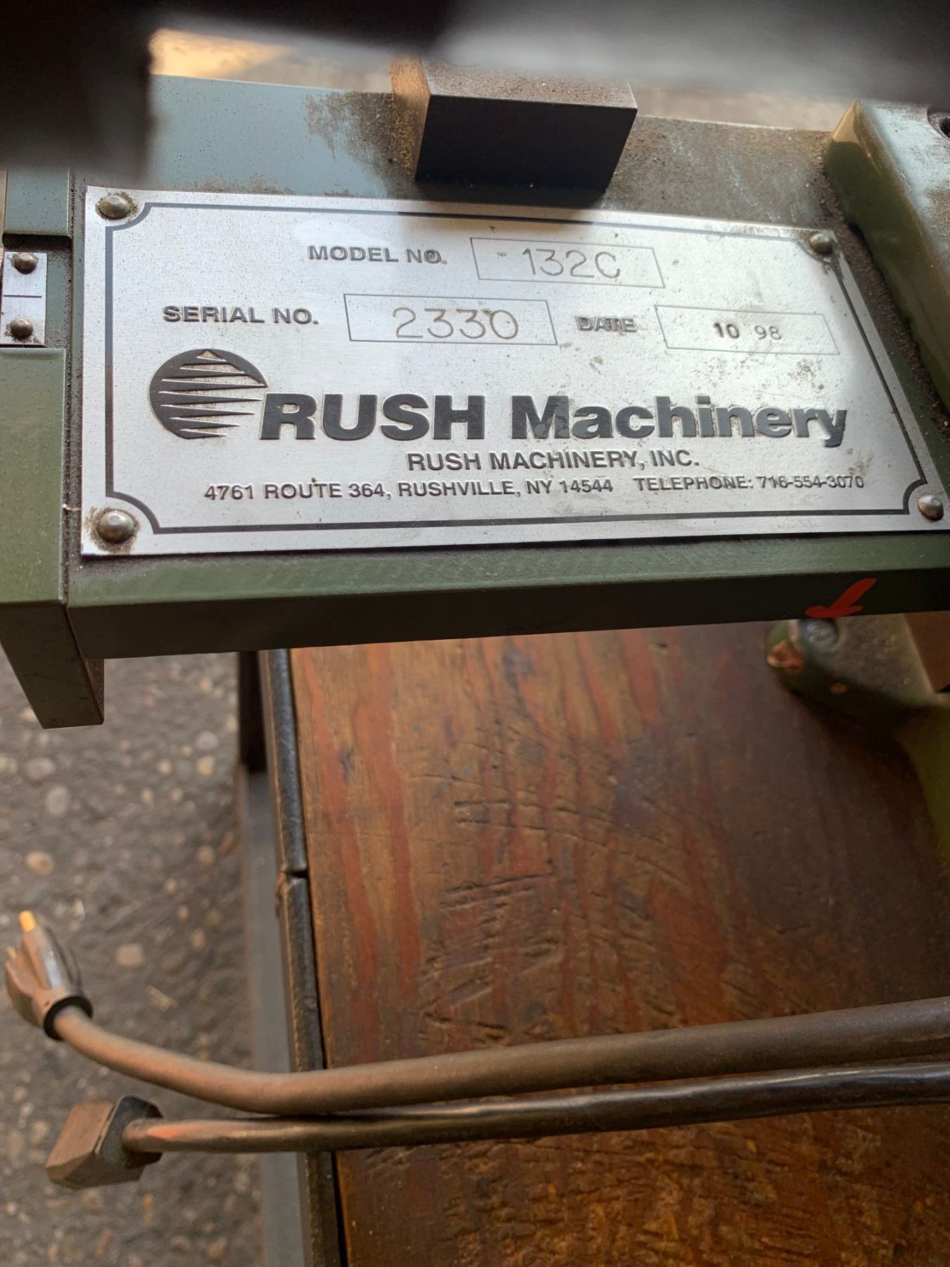 RUSH Machinery 132C Drill and Tool Grinder