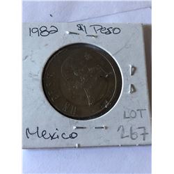 1982 Mexico 50 Cents in High Grade