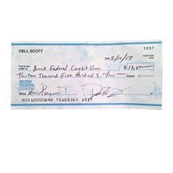 The Upside Dell (Kevin Hart) Check Movie Props