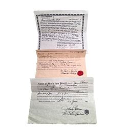 Django Broomhilda (Kerri Washington) Purchase & Freedom Papers Movie Props