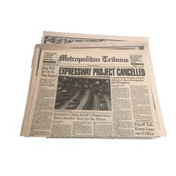 Payback Metropolitan Times Newspaper Movie Props