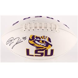 Deion Jones Signed LSU Tigers Logo Football (Radtke COA)