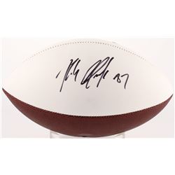 Rob Gronkowski Signed Patriots Logo Football (Radtke COA)
