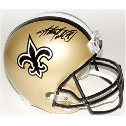 Adrian Peterson Signed Saints Full-Size Helmet (Jersey Source COA  Fanatics Hologram)