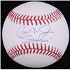 Image 1 : Cal Ripken Jr. Signed OML Baseball Inscribed "Ironman" (MLB Hologram)