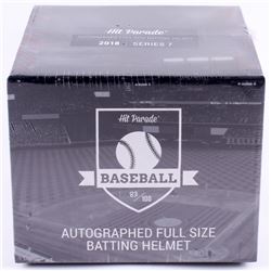 Hit Parade Autographed Full Size Batting Helmet Mystery Box - 2018 Series 7