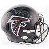 Image 1 : Keanu Neal Signed Falcons Full-Size Speed Helmet (Radtke COA)