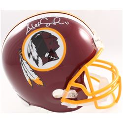 Alex Smith Signed Redskins Full Size Helmet (Beckett COA  Denver Autographs COA)