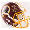 Image 1 : John Riggins Signed Redskins Full-Size Speed Helmet Inscribed "SB XVII MVP" (JSA COA  Radtke Hologra
