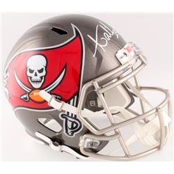 Aquib Talib Signed Buccaneers Full-Size Speed Helmet (Radtke COA)