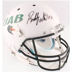 Roddy White Signed UAB Blazers Full-Size Helmet (JSA COA)