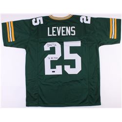 Dorsey Levens Signed Jersey Inscribed "SB XXXI Champs" (Radtke COA)