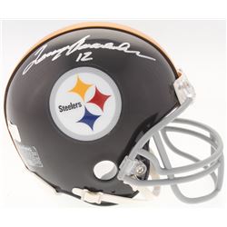 Terry Bradshaw Signed Steelers Throwback Mini Helmet (Radtke COA  Bradshaw Hologram)