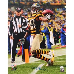 Antonio Brown Signed Steelers 16x20 Photo (JSA COA)