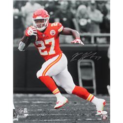 Kareem Hunt Signed Chiefs 16x20 Photo (JSA COA)
