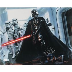 David Prowse Signed "Star Wars" 16x20 Photo Inscribed "Darth Vader" (JSA COA)