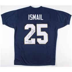 "Rocket" Ismail Signed Jersey Inscribed "88 National Champs" (Beckett COA)