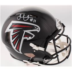 Julio Jones Signed Atlanta Falcons Full-Size Authentic On-Field Speed Helmet (JSA COA)