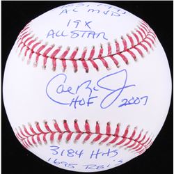 Cal Ripken Jr. Signed OML Baseball with (5) Inscriptions (JSA COA)
