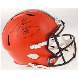 Jarvis Landry Signed Cleveland Browns Full-Size Speed Helmet (JSA COA)