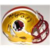 Image 1 : Mark Rypien Signed Washington Redskins Mini Blaze Speed Helmet Inscribed "SB XXVI MVP" (JSA COA)