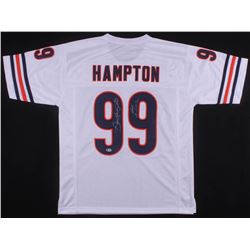 Dan Hampton Signed Jersey Inscribed "HOF 2002" (Beckett COA)