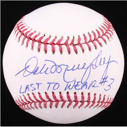 Dale Murphy Signed OML Baseball Inscribed "Last to Wear #3" (Radtke COA)