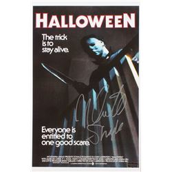Nick Castle Signed "Halloween" 11x17 Photo Inscribed "Shape" (Radtke COA)
