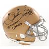Image 1 : Raghib "Rocket" Ismail Signed Notre Dame Fighting Irish Full-Size Authentic On-Field Helmet Inscribe