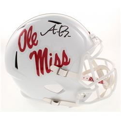 A.J. Brown Signed Ole Miss Rebels Full-Size Speed Helmet (Radtke COA)