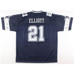 Ezekiel Elliott Signed Dallas Cowboys Jersey (Beckett Hologram)