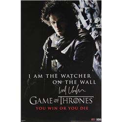 Kit Harington Signed "Game of Thrones" 24x36 Watcher on the Wall Poster (Radtke COA)