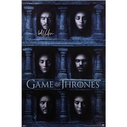 Kit Harington Signed "Game of Thrones" 24x36 Hall of Faces Poster (Radtke COA)