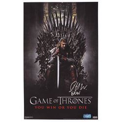 Isaac Hempstead Wright Signed "Game of Thrones" 11x17 Poster Inscribed "Bran" (Radtke COA)
