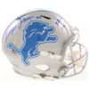 Image 1 : Kerryon Johnson Signed Detroit Lions Full-Size Authentic On-Field Speed Helmet Inscribed "MoTown's F