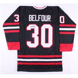 Ed Belfour Signed Jersey (JSA COA)