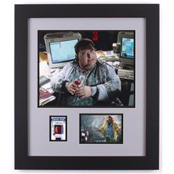 Wayne Knight "Jurassic Park" Custom Framed Display with Signed Screen Accurate Movie Prop Replica ID