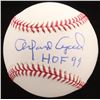 Image 1 : Orlando Cepeda Signed OML Baseball Inscribed "HOF 99" (JSA COA)