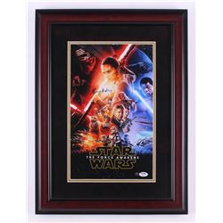 Daisy Ridley Signed "Star Wars: The Force Awakens" 17x23 Custom Framed Photo Display (Steiner COA  P