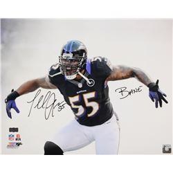 Terrell Suggs Signed Baltimore Ravens 16x20 Photo Inscribed "BANE" (Radtke COA)