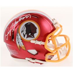 Dwayne Haskins Signed Washington Redskins Chrome Speed Mini Helmet (Radtke COA)