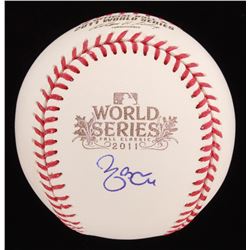 Yadier Molina Signed 2011 World Series Baseball (MLB Hologram)