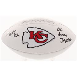 Dante Hall Signed Kansas City Chiefs Logo Football Inscribed "OG Human Joystick" (Radtke COA)