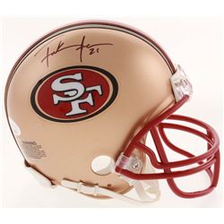 Frank Gore Signed San Francisco 49ers Mini-Helmet (JSA COA)