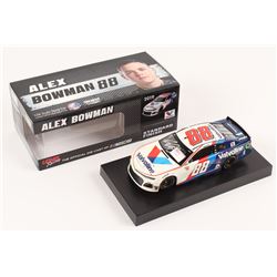 Alex Bowman Signed NASCAR #88 Valvoline 2019 Camaro - 1:24 Premium Action Diecast Car (Hendrick Holo