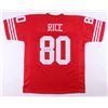 Image 1 : Jerry Rice Signed Jersey (Beckett COA)